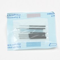 플라즈마 고주파마사지기 갈바닉 머신 플라미어 섬유아세포 펜용 굽은 구리 구부러진 2 세대, 4.10pcs Fine needles