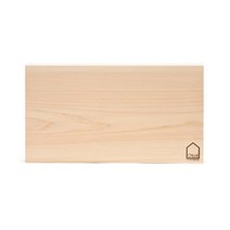 socean 국산 편백 나무 수제 통도마 반절 40cm x 20cm 핸드메이드 통원목 항균 이유식도마 나무결 우드 키친보드 장인