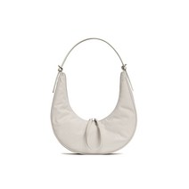FENNEC FABRIC CRESCENT BAG - CREAM BEIGE / 페넥 패브릭 크레센트백 크림 베이지