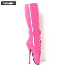 까치발 킬힐 폴댄스 플레져힐 이그조틱 핑크 유광 드랙퀸 하이 포인 가보시 스트랩 발레 엣지