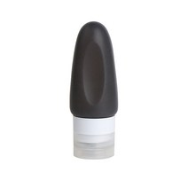 제이앤씨 실리콘 공병 손세정제 용기 화장품 리필용기 휴대용, 02.실리콘공병-중60ml-블랙, 1개