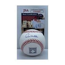 폴 몰리터 브루어스 트윈스 HOF 로고 야구공 사인 JSA -