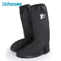 라이딩부츠 바이크 오프로드 숏부츠 오토바이 새로운 비 방지 및 방수 부츠 커버 남성용 무릎 높이 겨울 야외 스포츠 방설 부츠 커버, xxl