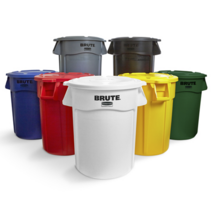 러버메이드 벤티드 브루트 컨테이너 37리터, 흰색