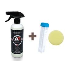 오토브라이트 왁스오프 500ml(소분용기+왁싱패드증정) - 왁스제거제 기름때제거 폴리싱전처리 5:1희석가능 탈지제, 500ml