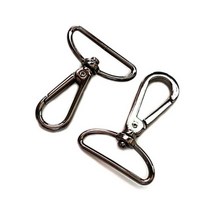 패브릭샵 명품가방고리 연결고리 고급도금 흑니켈38mm2EA, 흑니켈38mm 2EA(12-120)
