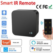 IR 원격 제어 스마트 와이파이 범용 적외선 Tuya TV 용 홈 컨트롤 DVD AUD AC 작동 Amz Alexa Google