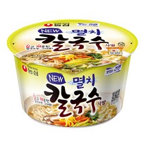 농심 멸치칼국수 사발면 75g x 16개