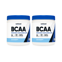 뉴트리코스트 BCAA 헬스보충제 블루라즈베리, 262g, 2개