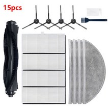 샤오미 Lydsto R1 용 메인 사이드 브러시 액세서리 로봇 식 진공 청소기 걸레 천 Hepa 필터 먼지 봉투 예비 부품 교체, [11] set11