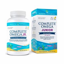 노르딕내추럴스 오메가 주니어 오메가3 283mg GLA 35mg 180소프트젤 레몬맛