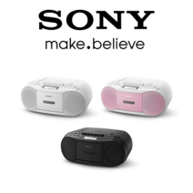 Sony cdplayer 카세트 테이프 플레이어 라디오 소형, 핑크