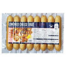 (맛나)존쿡스모크치즈브랏 800G(80Gx10입)/에쓰푸드(주), 1개