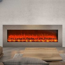 전기벽난로 불멍 모니터 시뮬레이션 장작 인테리어, 장식용 스토브 코어 길이 1000