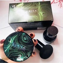 1 키트 SUNISA 20g 버섯 헤드 에어 쿠션 CC 크림 모이스춰 라이징 파운데이션 내추럴 브라이트닝 메이크업 BB 크림 아이보리 화이트, 01. Natural Beige