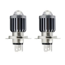 대림 비본 오토바이 LED 확산렌즈 전조등 H4 1pcs