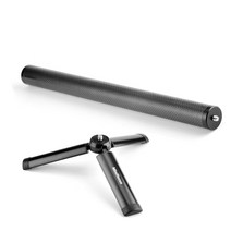 호환 액션캠 액세서리 짐벌 탄소 섬유 확장 폴 삼각대 스틱 세트 dji osmo mobile 3 zhiyun smooth 4 3 x q2 moza mini s mx feiyu, 극 키트 2