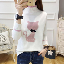 베베디 여성용 케츠니 니트 긴팔티