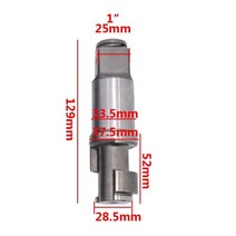 에어공구 에어임팩 에어렌치 12 34 1quot 인치 공압 도구 트 축 304, 1인치 스핀들