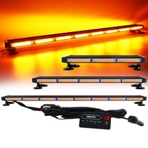 14 인치-49 인치 교통 고문 COB LED 스트로브 경찰 조명 비상 바 깜박이 신호 램프 트럭 SUV 12V 24V 26 모, 02 79cm 31inch, 01 All Amber