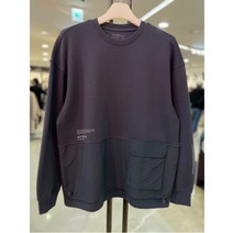 [체이스컬트] [W몰 ] 남성 오버핏 배색 레이어드티셔츠 AFAK5135D09