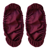 STK 1 쌍 사무실 의자 팔걸이 커버 커버 패드 (길이 25-33cm) 블랙, 와인 레드