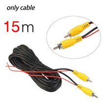 룸밀러 룸미러 무선 후방카메라 탑차 포터 대형차 카라반 무선 후면보기 카메라 비디오 송신기 및 키트 자, 05 only 15M cable_01 12V