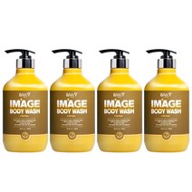 위스티 이미지 향기 좋은 등드름 완화 바디워시 아라로즈 500ml, 4개