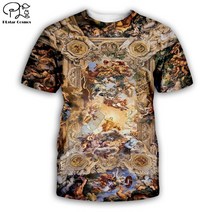 예수님 그리스도 PLstar Cosmos Christian olic Jesus R Streetwear 3DPrint Summer Casual Funny T-shirts, 01 T-shirts_09 5XL