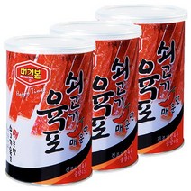 착한가격 좋은식품 머거본)육포 45g 캔 x 4개 코주부육포/마른안주/코스트코육포/소고기육포/수제육포/쥐포/건어물/닭가슴살육포/오징어/마른오징어, 단일 수량