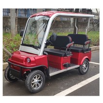 MARSHIC k3 4인승 전동카트 골프카트 전기스쿠터, 레드, 60v58a