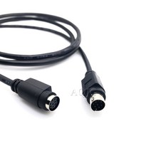 PLC 케이블 plc md8 미니 din 8 미니 din 8 핀 남성-여성 1.5m 3m 케이블 베이지 aqjg for sony, 5m
