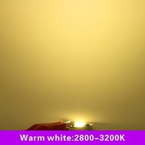 10 개 몫 미니 LED COB 칩 220V 3W 5W 7W 9W 스마트 IC 필요 없음 드라이버 전구 램프 홍수 빛 스포트 라이트 통, 웜 화이트