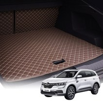 QM6 전차종 퀼팅 트렁크매트 등받이매트 차박매트 QU, 트렁크매트+등받이세트x블랙화이트, 뉴 QM6