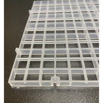 두꺼운 어항 칸막이 뚜껑 조립식 루바망14cm x 29cm, 투명 1장