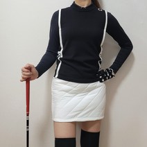 여성 골프 블랙 니트 조끼 베스트 봄 가을 겨울 55부터 77 빅사이즈 여자 골프웨어