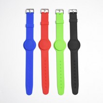 1pcs 13.56Mhz UID 변경 가능 1K S50 NFC 팔찌 중국 마술 카드 뒷문 재기록, 02 파란