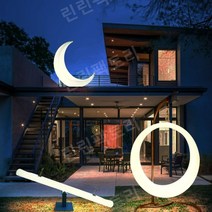 led 빛나는 그네 옥외 시설 달 시소의자, 그네 직경 13040cm