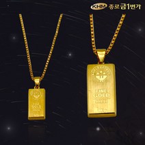 종로금1번가 여자 순금 목걸이 하이에나 24K 18.75g 체결고리 18k