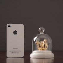 북유럽 스타일의 창조적 인 거실 모델 룸 공예 홈 부드러운 장식, C형 (직경 7.7 높이 10.5cm)