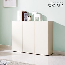 도아르 낮은 틈새 베란다 거실 미니 폭좁은 얇은 수납장 700 1100, 오키도키 슬림 1100수납장, 아이보리