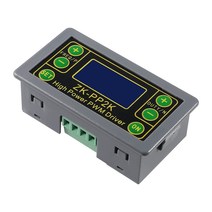 자전거 발전기 PWM 펄스 발생기 ZK-PP2K 사이클 지연 드라이브 모듈 3.3-30V 8A 듀얼 고전력 디밍 속도 컨