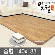[2019년] 일월 나노륨 거실용 온수 카페트매트 소/중/대/특대 선택형 온수매트/전기장판/일월매트/전기매트/, 일월 온수 나노륨 카페트 183x140cm