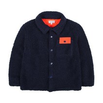 MARC JACOBS [23FW] 로고 포인트 페이크 시어링 자켓