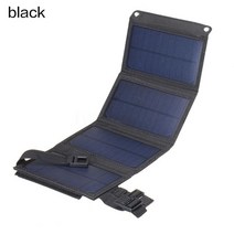 태양광 충전기 패널 60w 야외 sunpower 접이식 태양 전지 패널 셀 5v usb 휴대용 태양열 충전기 배터리 휴대 전화 여행 캠핑 하이킹, 협력사, 60w 440mm x 165mm