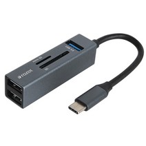 rozet C타입멀티허브 맥북 노트북 USB포트 SD카드리더기 RX-4610