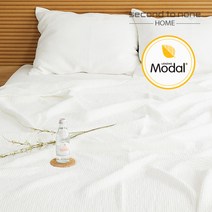 [세컨투넌] 차르르 와플 모달 스프레드 여름이불 S, 싱글-이불, 화이트