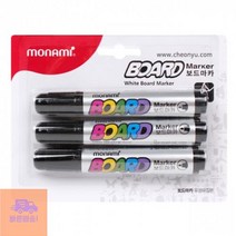 화이트_보드마카_블랙_3개입 B2B2, 상세페이지 참조