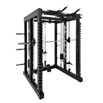 멀티 스미스 하프랙 [25스포츠] 하이풀리 롱풀 전신근력운동 웨이트 가정. 클럽용 헬스기구 홈짐 홈트레이닝 국내산 맞춤제작, 고객직접설치, 충청/강원