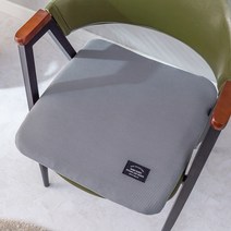 올뎃홈 3D 메쉬방석 통풍 쿨 여름방석 차량용 사무실 미끄럼방지 45x45 2색택1, 그레이